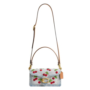 Coach Tabby Shoulder Bag 26 With Cherry Embroidery